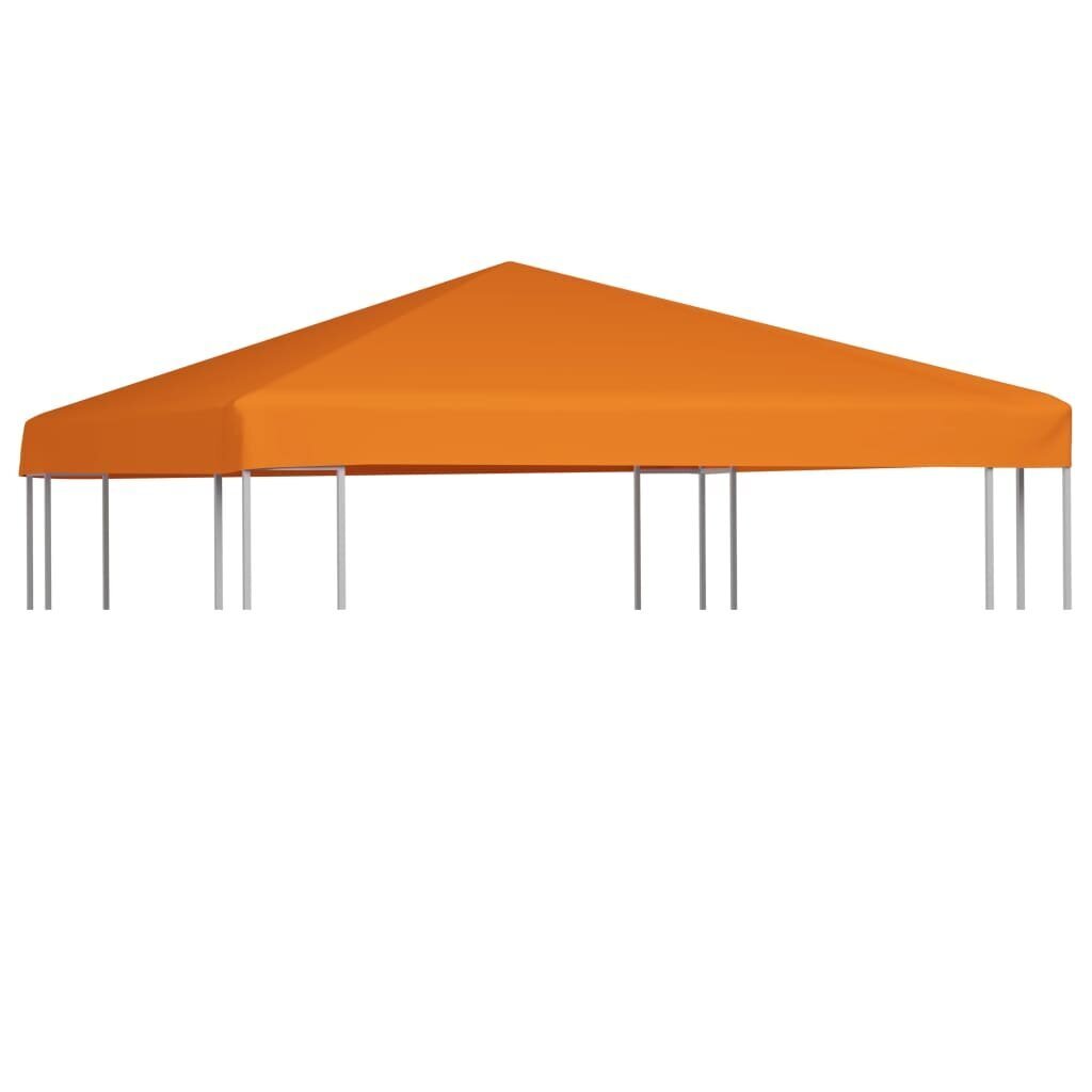 Viršutinis pavėsinės uždangalas, 3x3 m, oranžinis kaina ir informacija | Pavėsinės | pigu.lt