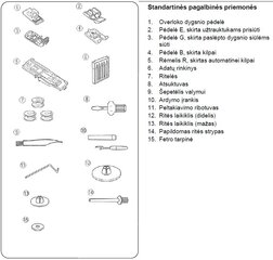 Janome 525S kaina ir informacija | Janome Buitinė technika ir elektronika | pigu.lt