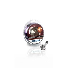 Lempučių komplektas Philips VisionPlus H7 55W 12V PX26D kaina ir informacija | Automobilių lemputės | pigu.lt