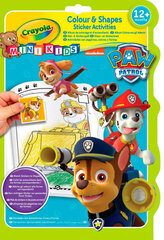 CRAYOLA Paw Patrol Раскраска с наклейками цена и информация | Книжки - раскраски | pigu.lt