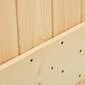 Durys, 100x210cm, pušies medienos masyvas цена и информация | Vidaus durys | pigu.lt