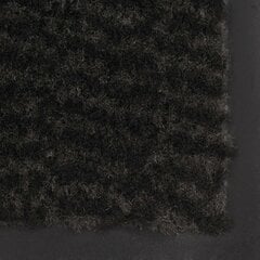 Durų kilimėliai, 2vnt., 120x180cm, juodi цена и информация | Придверные коврики | pigu.lt