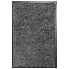 Придверный коврик, 40x60 см, серый цена и информация | Придверные коврики | pigu.lt