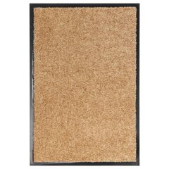 Durų kilimėlis, 40x60cm, rudas цена и информация | Придверные коврики | pigu.lt