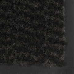Durų kilimėlis, 40x60 cm, juodas цена и информация | Придверные коврики | pigu.lt