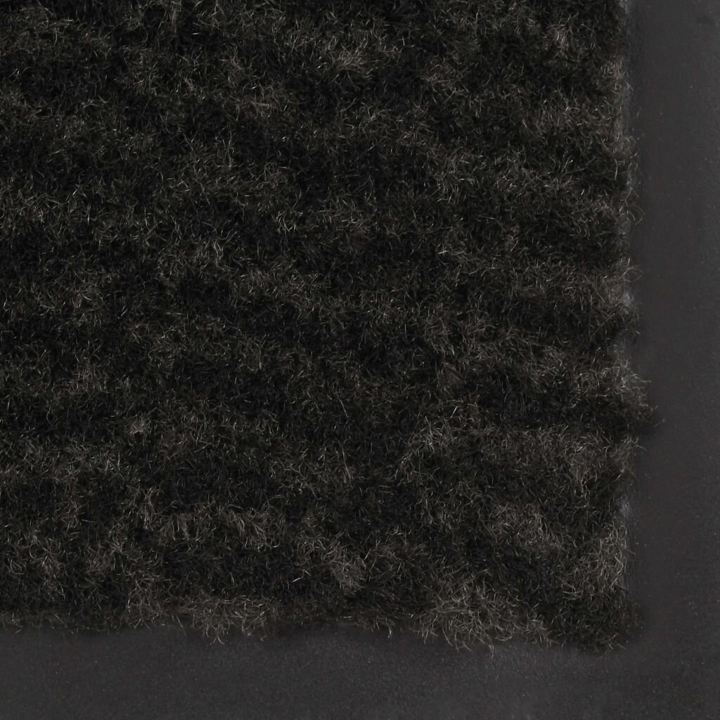 Durų kilimėlis, 40x60 cm, juodas kaina ir informacija | Durų kilimėliai | pigu.lt