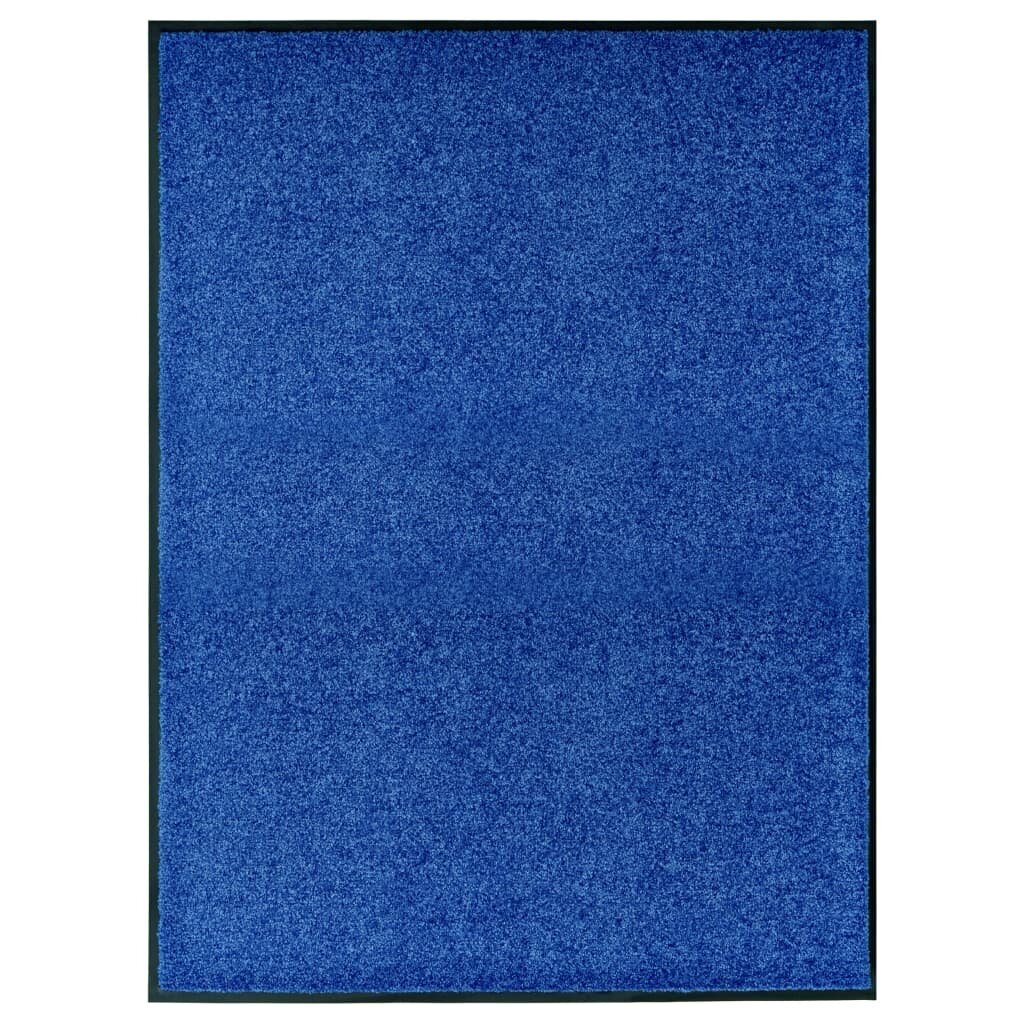 Durų kilimėlis, 90x120cm, mėlynas kaina ir informacija | Durų kilimėliai | pigu.lt