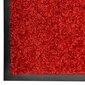 Durų kilimėlis, 60x90cm, raudonas kaina ir informacija | Durų kilimėliai | pigu.lt