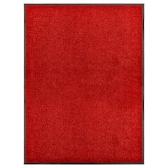 Durų kilimėlis, 90x120cm, raudonas цена и информация | Придверные коврики | pigu.lt