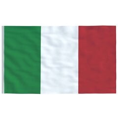 Italijos vėliava, 90 cm x 150 cm цена и информация | Флаги и аксессуары к ним | pigu.lt