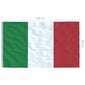 Italijos vėliava, 90 cm x 150 cm цена и информация | Vėliavos ir jų priedai | pigu.lt
