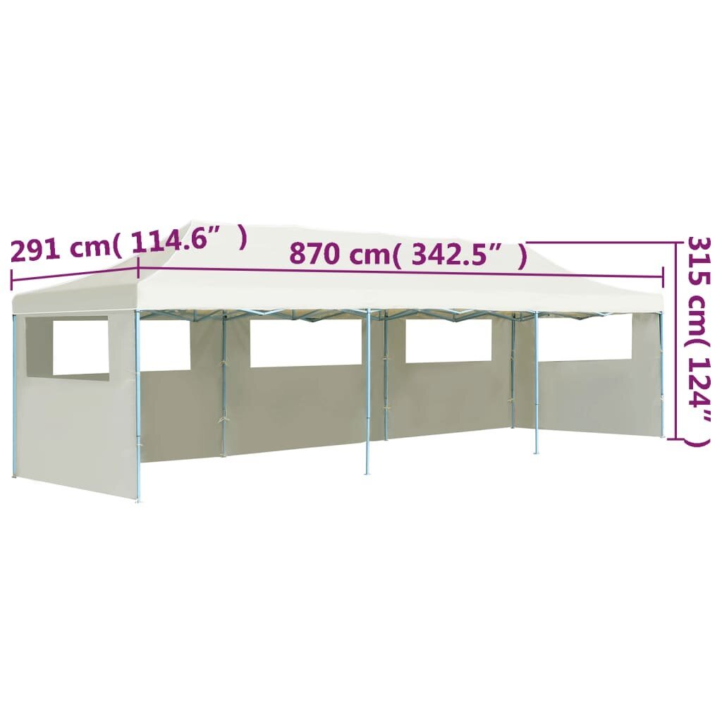 Palapinė, 3x9 m kaina ir informacija | Pavėsinės | pigu.lt