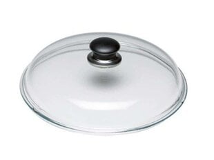 Стеклянная крышка Dome; 26cm цена и информация | Cковородки | pigu.lt