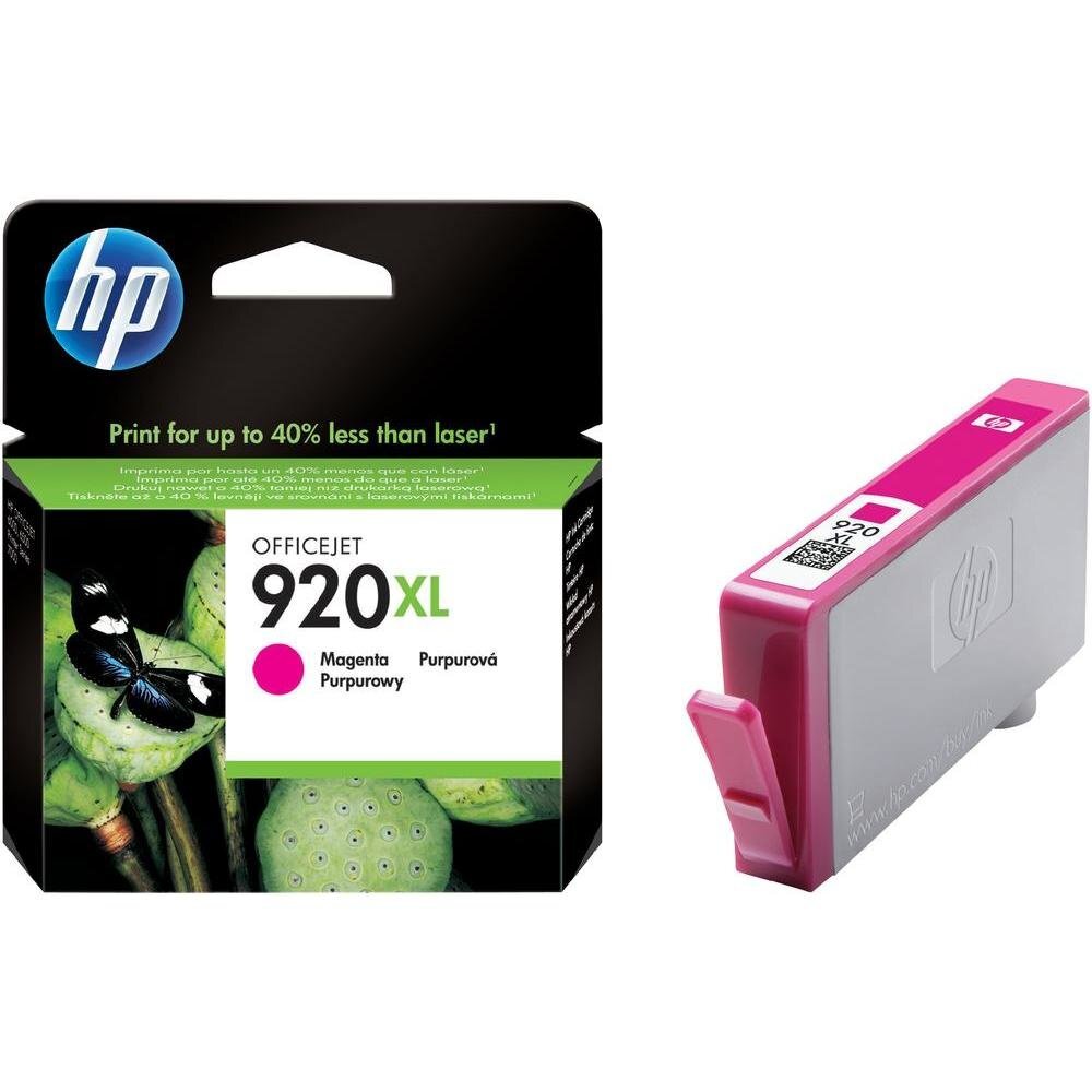 Rašalo kasetė HP 920XL, rausva цена и информация | Kasetės rašaliniams spausdintuvams | pigu.lt