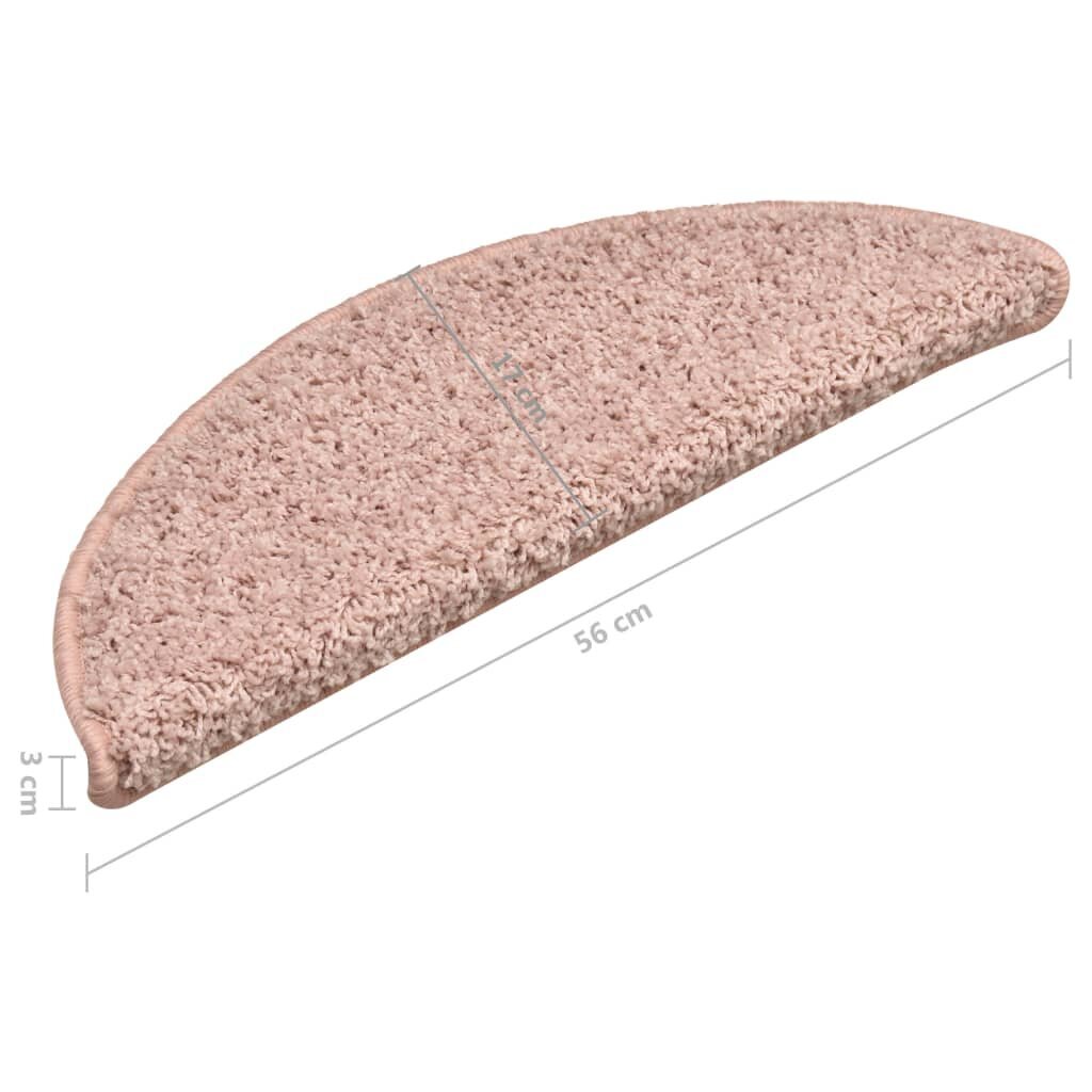 Laiptų kilimėliai 56x17 cm kaina ir informacija | Kilimai | pigu.lt
