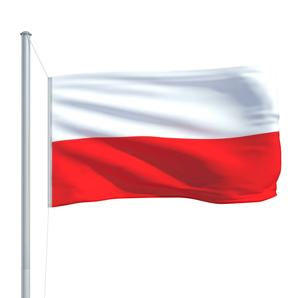 Lenkijos vėliava 90x150 cm цена и информация | Vėliavos ir jų priedai | pigu.lt