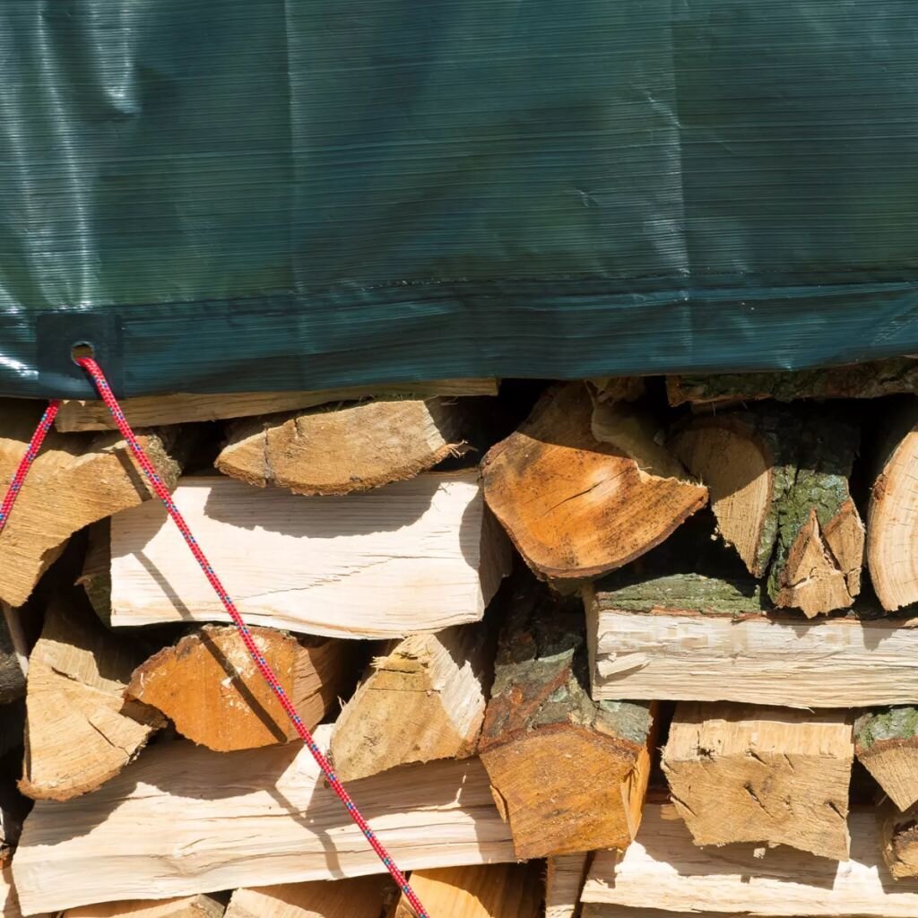 Tentas medienai Nature, 3x4m, 6072418, žalias kaina ir informacija | Sodo įrankiai | pigu.lt