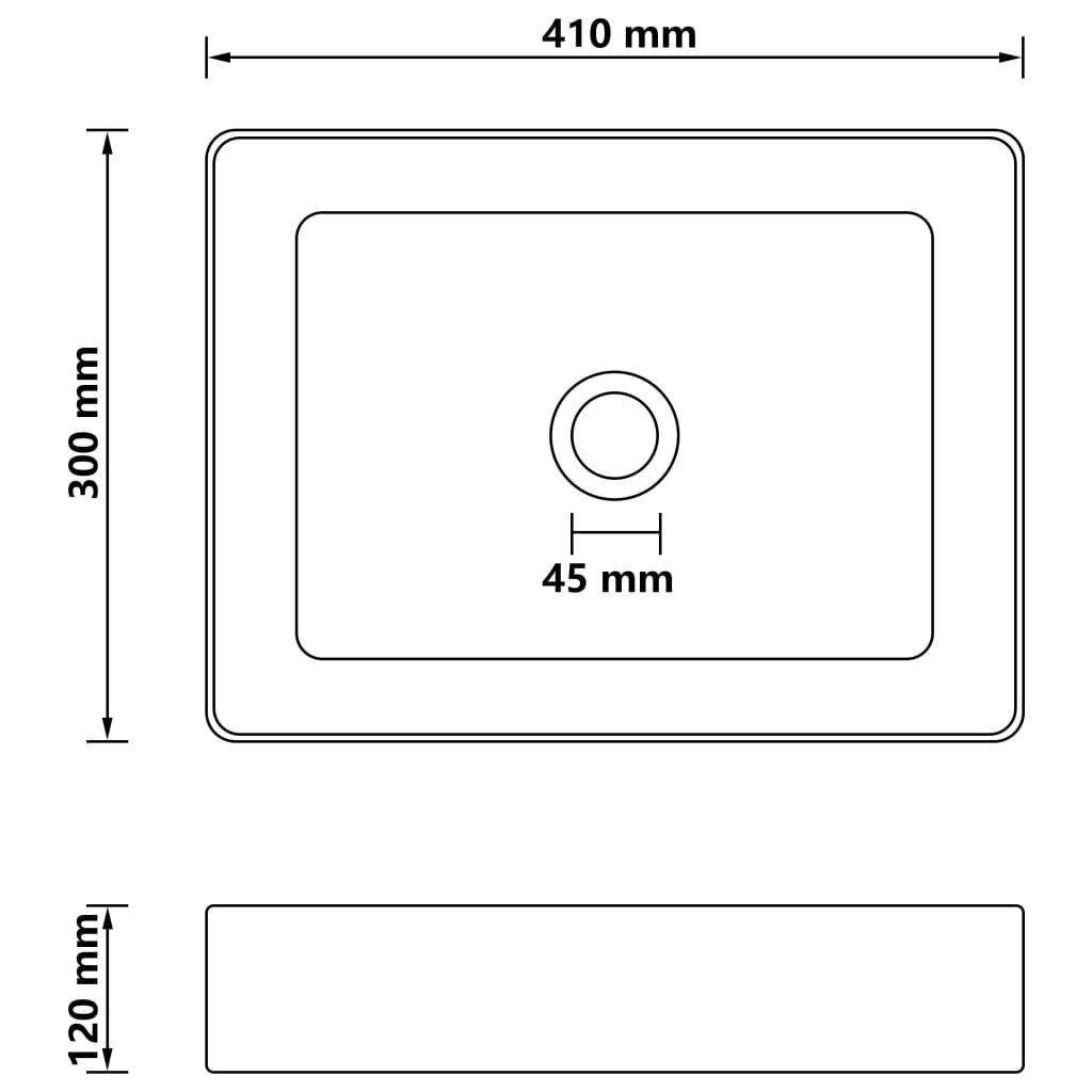 Praustuvas 410x300, rudas kaina ir informacija | Praustuvai | pigu.lt