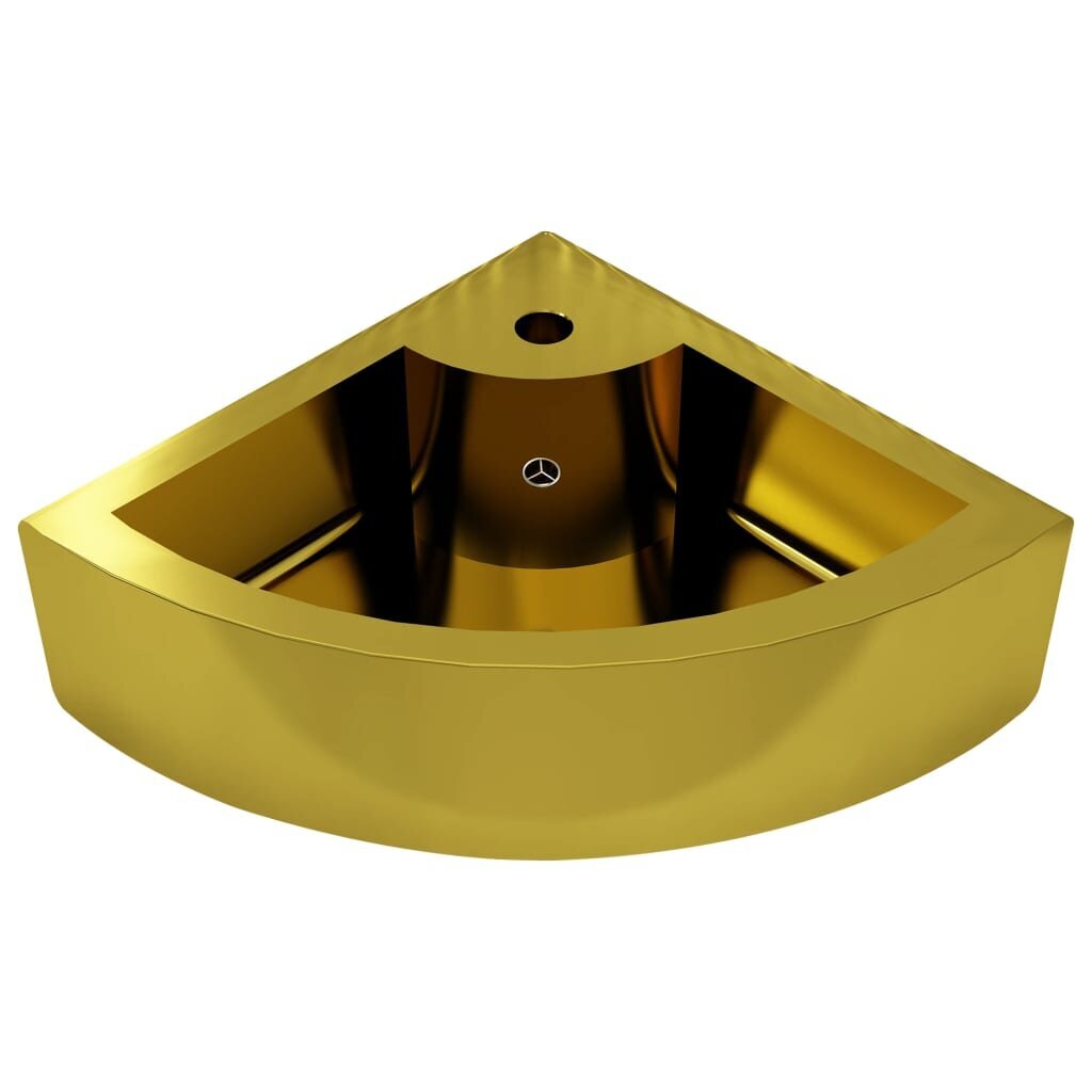 Praustuvas 420x320, auksinis цена и информация | Praustuvai | pigu.lt