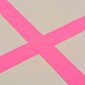 Pripučiamas gimnastikos kilimėlis su pompa, rožinės spalvos, 500x100x10cm, pvc kaina ir informacija | Kilimėliai sportui | pigu.lt