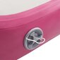 Pripučiamas gimnastikos kilimėlis, rožinis, 300x100x15cm, pvc kaina ir informacija | Kilimėliai sportui | pigu.lt