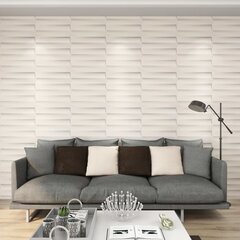 Sienos plokštės, 12vnt., 0,5x0,5m, 3m², 3D цена и информация | Настенная плитка | pigu.lt