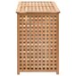 Skalbinių krepšys, 87.5x46x67 cm, riešutmedžio medienos masyvas цена и информация | Vonios kambario aksesuarai | pigu.lt