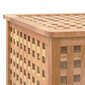 Skalbinių krepšys, 87.5x46x67 cm, riešutmedžio medienos masyvas цена и информация | Vonios kambario aksesuarai | pigu.lt