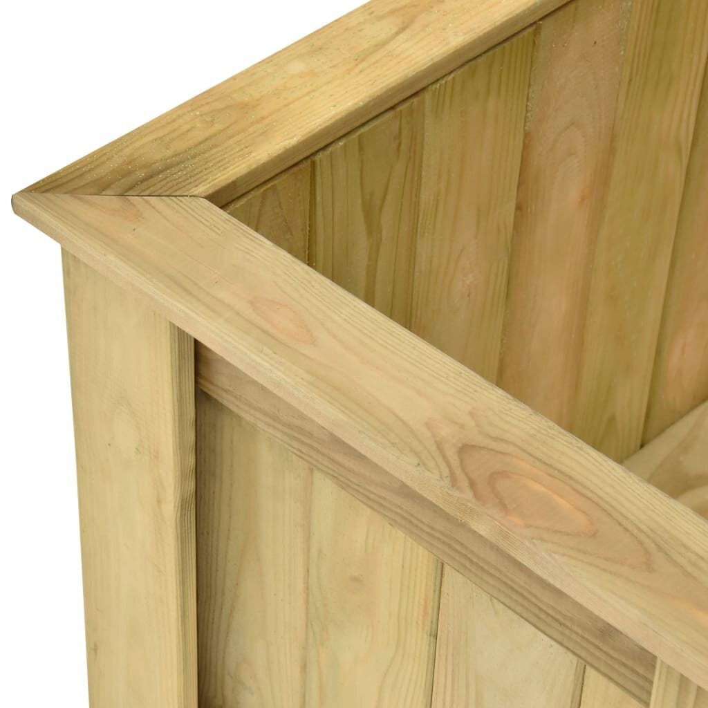 Sodo lovelis 196x50x50cm, impregnuota pušies mediena kaina ir informacija | Loveliai | pigu.lt
