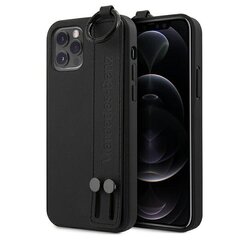 Mercedes MEHCP12LLSSBK iPhone 12 Pro Max 6,7" czarny|black hardcase Strap Line цена и информация | Чехлы для телефонов | pigu.lt