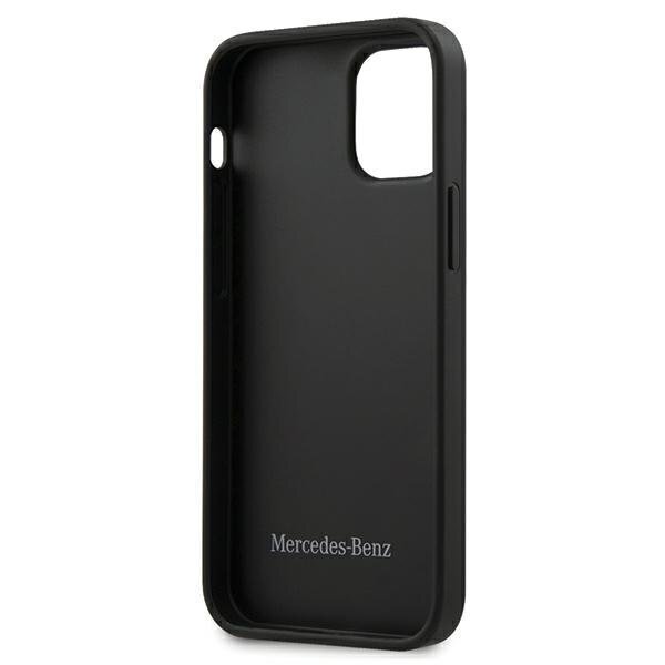 Mercedes MEHCP12SACABK iPhone 12 mini 5,4" black Carbon Dynamic Line kaina ir informacija | Telefono dėklai | pigu.lt