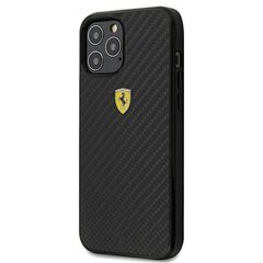 Ferrari FERCAHCP12LBK skirtas iPhone 12 Pro Max 6,7" kaina ir informacija | Telefono dėklai | pigu.lt