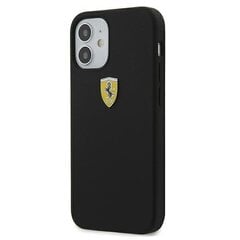 Ferrari FESSIHCP12SBK skirtas iPhone 12 mini 5.4" kaina ir informacija | Telefono dėklai | pigu.lt