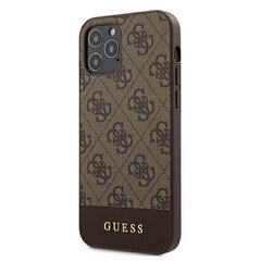 Чехол для телефона Guess GUHCP12LG4GLBR iPhone 12 Pro Max 6,7" цена и информация | Чехлы для телефонов | pigu.lt