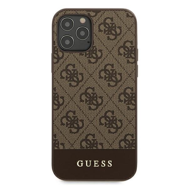 Telefono dėklas Guess GUHCP12LG4GLBR iPhone 12 Pro Max 6,7" kaina ir informacija | Telefono dėklai | pigu.lt