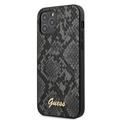 Чехол телефона Guess GUHCP12LPUSNSMLBK iPhone 12 Pro Max 6,7" цена и информация | Чехлы для телефонов | pigu.lt