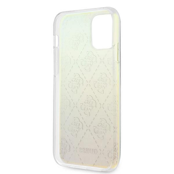 Dėklas Guess GUHCP12M3D4GIRBL skirtas iPhone 12/12 Pro 6,1", geltona kaina ir informacija | Telefono dėklai | pigu.lt