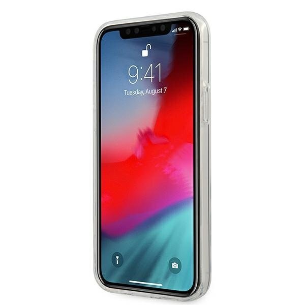 Dėklas Guess GUHCP12M3D4GIRBL skirtas iPhone 12/12 Pro 6,1", geltona kaina ir informacija | Telefono dėklai | pigu.lt