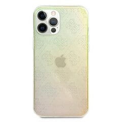 Чехол Guess GUHCP12M3D4GIRBL для iPhone 12/12 Pro 6.1", желтый цена и информация | Чехлы для телефонов | pigu.lt