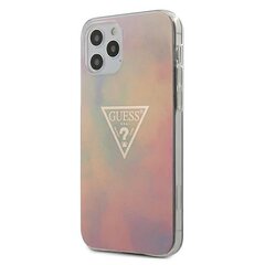 Dėklas Guess skirtas iPhone 12/12 Pro, rožinė kaina ir informacija | Telefono dėklai | pigu.lt