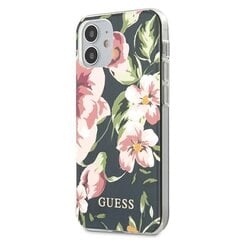 Telefono dėklas Guess GUHCP12SIMLFL03 iPhone 12 mini 5,4" kaina ir informacija | Telefono dėklai | pigu.lt