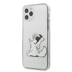 Dėklas Karl Lagerfeld KLHCP12MCFNRC skirtas iPhone 12 /12 Pro 6,1", skaidri kaina ir informacija | Telefono dėklai | pigu.lt