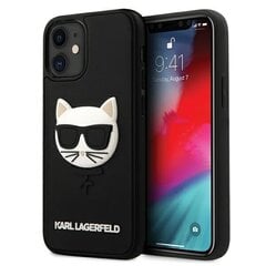 Чехол для телефона Karl Lagerfeld KLHCP12SCH3DBK iPhone 12 mini 5,4" цена и информация | Чехлы для телефонов | pigu.lt