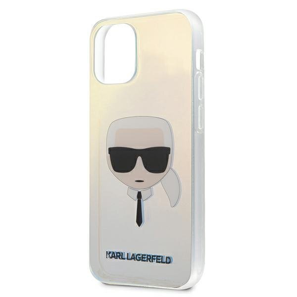 Karl Lagerfeld KLHCP12SPCKHML, skirtas iPhone 12 mini 5,4, skaidrus kaina ir informacija | Telefono dėklai | pigu.lt