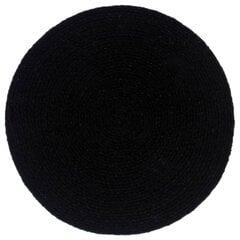 Stalo kilimėliai, 38 cm, juodi, 6 vnt. цена и информация | Скатерти, салфетки | pigu.lt