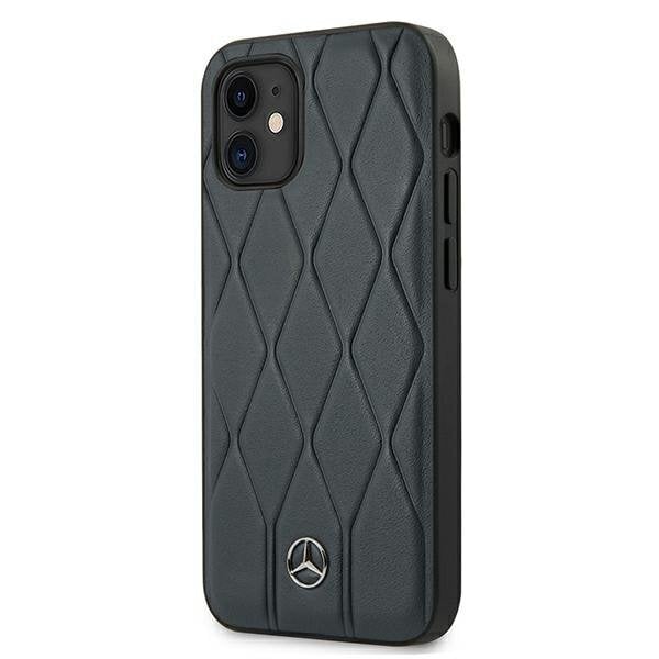 Mercedes MEHCP12SMULNA iPhone 12 mini 5,4" Blue Wave Line kaina ir informacija | Telefono dėklai | pigu.lt