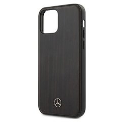 Mercedes MEHCP12SVWOBR iPhone 12 mini 5,4" brown Wood Line Rosewood kaina ir informacija | Telefono dėklai | pigu.lt