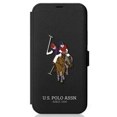 U.S. Polo ASSN, skirtas iPhone 12 Pro Max, juodas kaina ir informacija | Telefono dėklai | pigu.lt