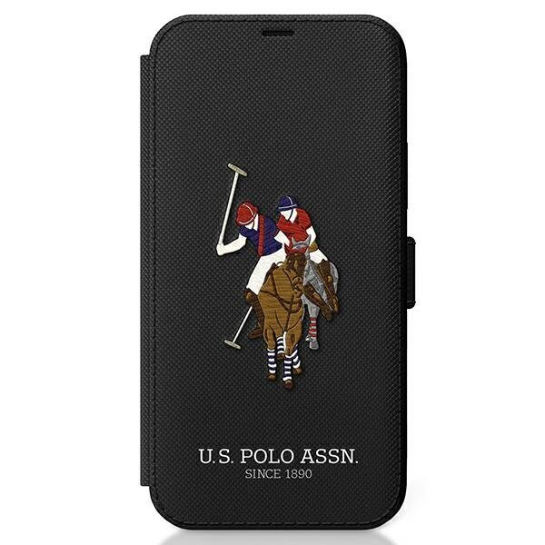 U.S. Polo ASSN, skirtas iPhone 12 Pro Max, juodas kaina ir informacija | Telefono dėklai | pigu.lt