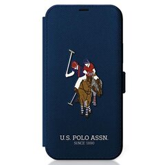 U.S. Polo ASSN, skirtas iPhone 12 Pro Max, mėlynas kaina ir informacija | Telefono dėklai | pigu.lt